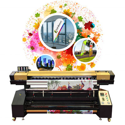 quality  Cheap i3200 Fabric Printing 4720 5113 Printhead Roll To Roll Modal Fiber Digital Inkjet Printer On Polyester Small Size Fabric factory