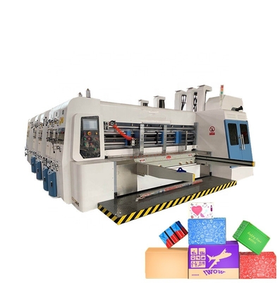 Corrugated Cardboard Box Flexo Printing Making Machine For Make Boxes Cardboard 2 Color Flexo Printing Machine